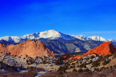 Pikes Peak Colorado Live Mountan View